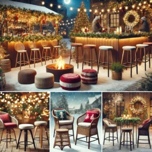 Choosing the Best Outdoor Barstools for Christmas Gatherings